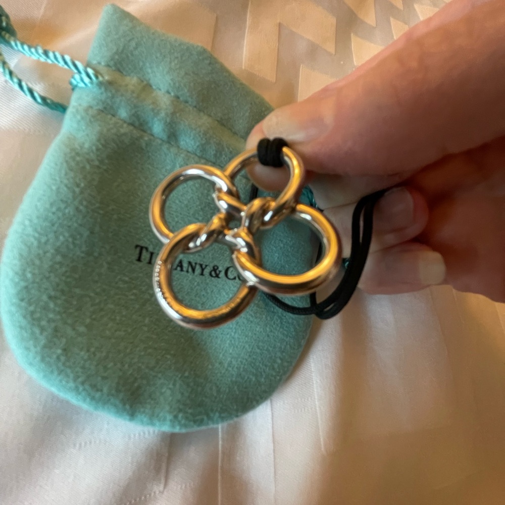 Rare Tiffany & Co Peretti Quadrofolio 925 necklace! - Picture 3 of 5